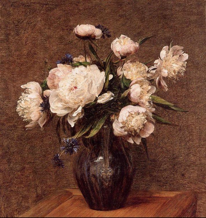 Henri Fantin-Latour Bouquet of Peonies